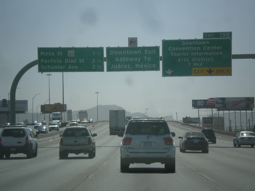 I-10 West - Exit 19B