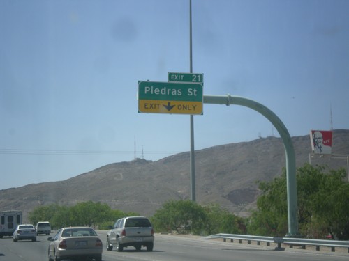 I-10 West - Exit 21