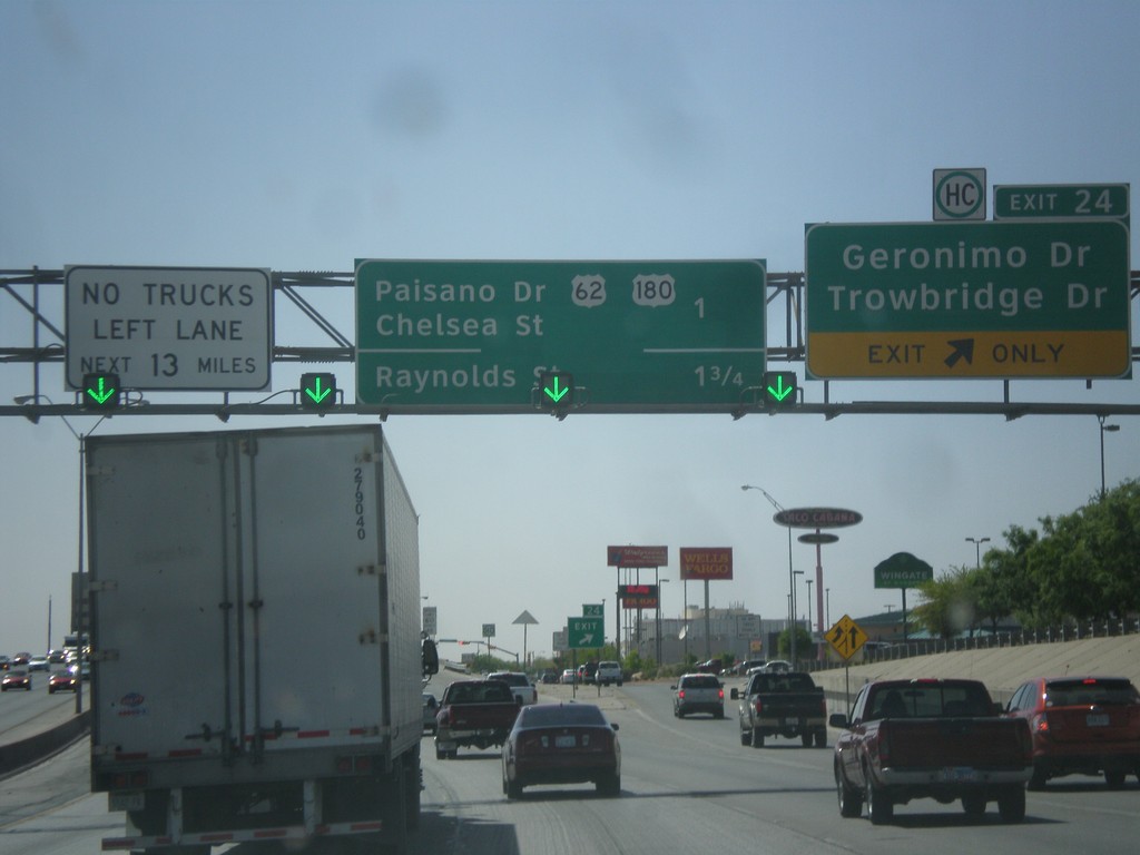 I-10 West - Exit 24