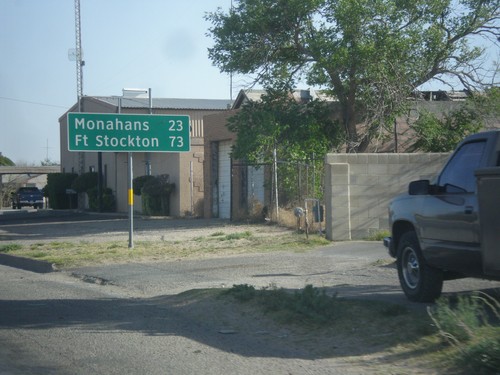 TX-18 South - Distance Marker