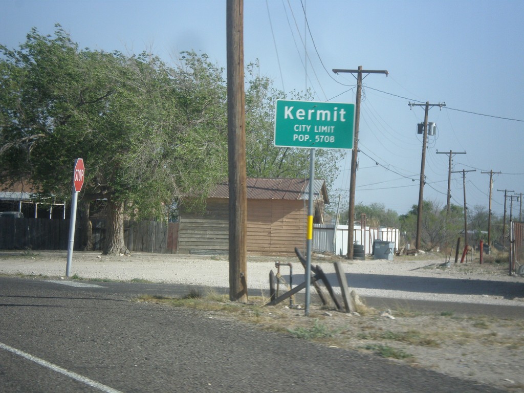 TX-18 South - Kermit City Limit