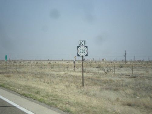 US-82 East Approaching NM-238