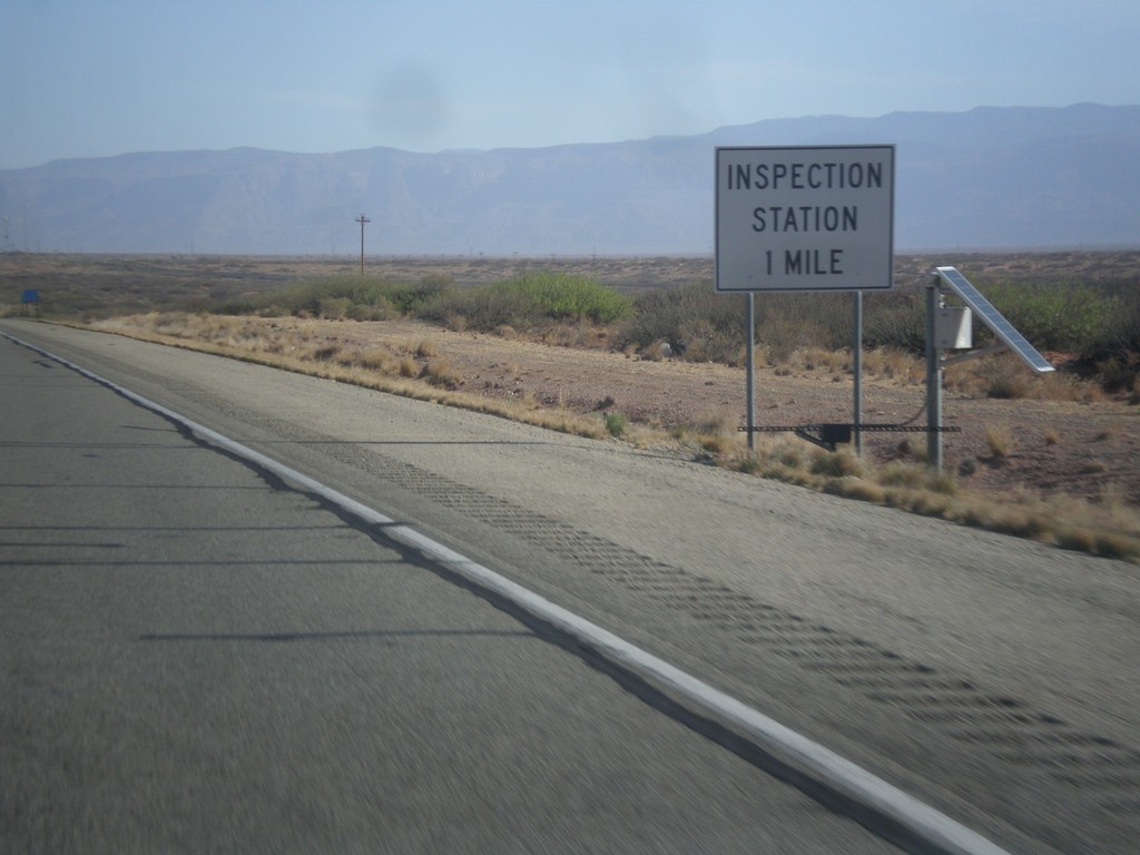 US-54 North - Inspection Station