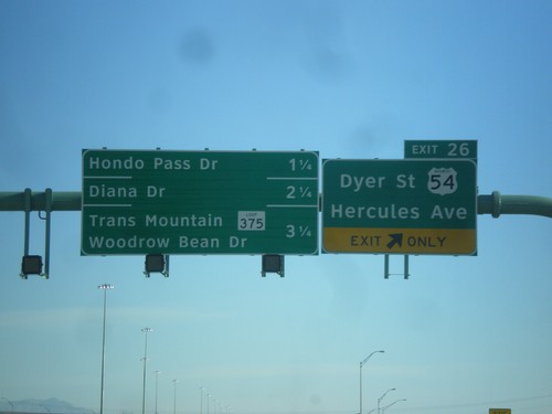 US-54 North - Exit 26