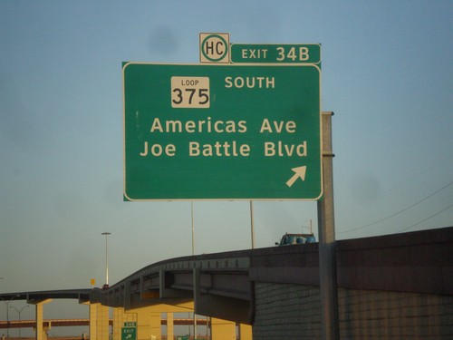 I-10 East - Exit 34B