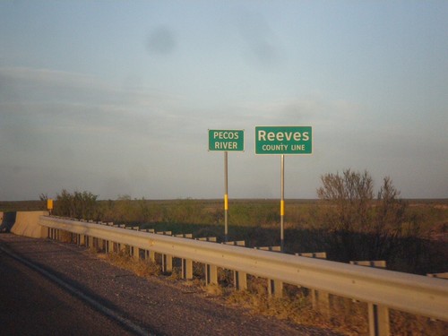 TX-302 West - Reeves County Line