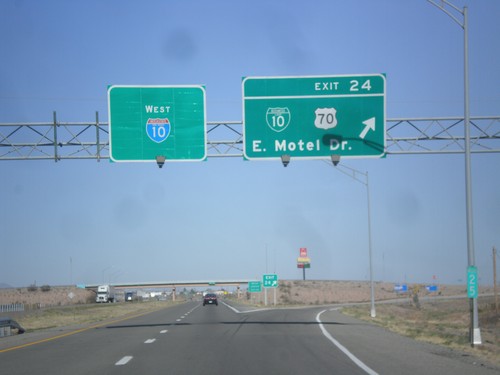 I-10 West - Exit 24