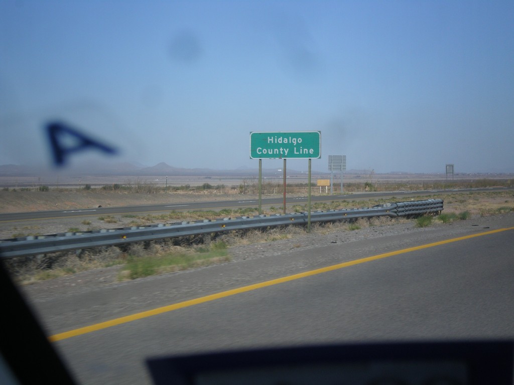 I-10 West - Hidalgo County Line