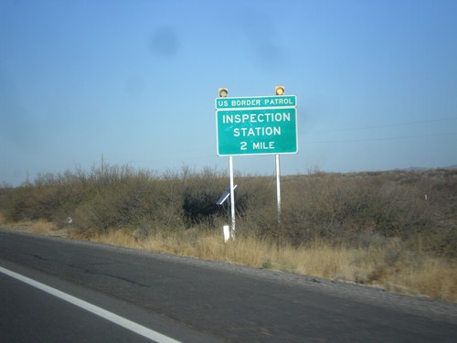 I-10 West - Inspection Station