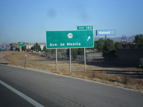 I-10 West - Exit 140