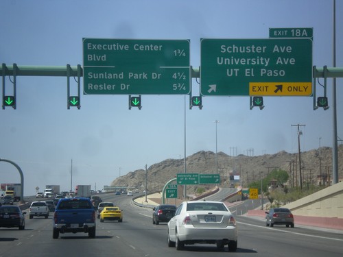 I-10 West - Exit 18A