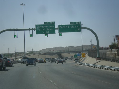 I-10 West - Exits 18B and 18A