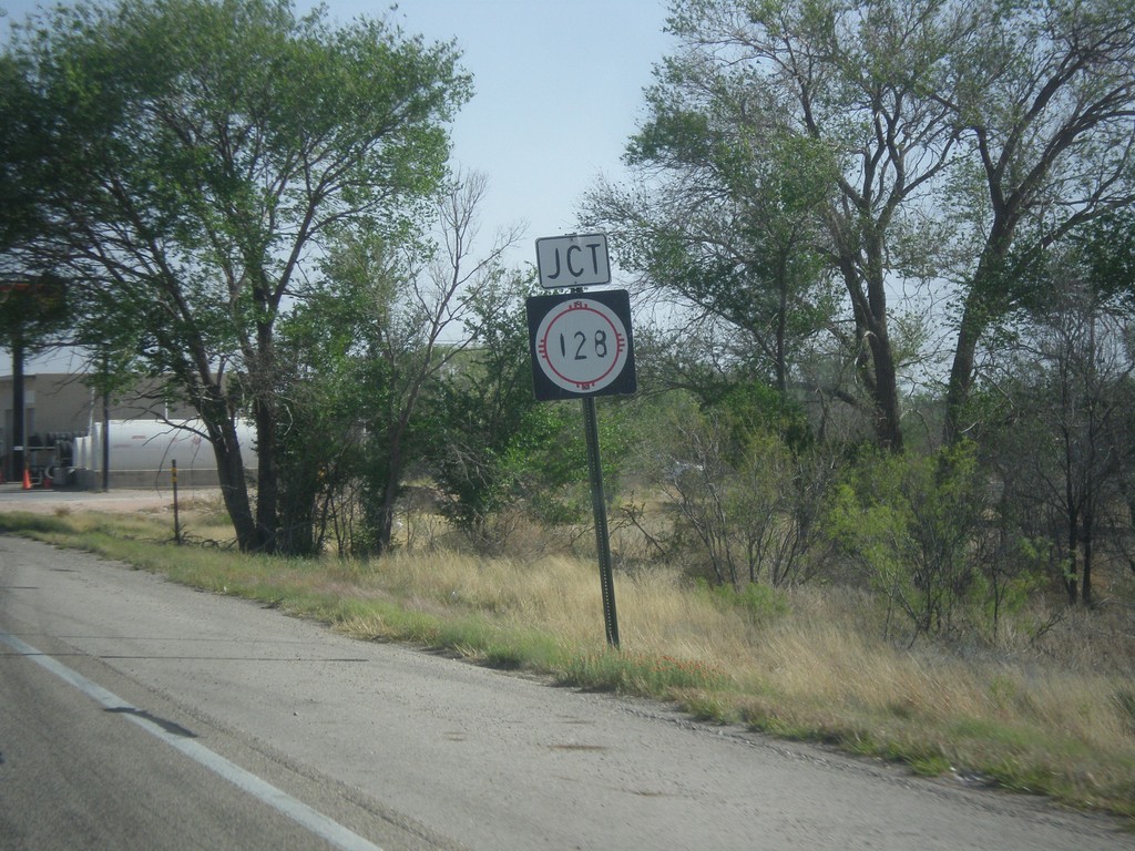 NM-18 South at NM-128