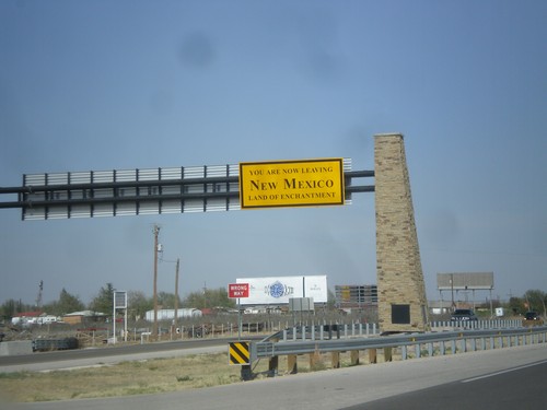 US-62/US-180 East - Leaving New Mexico