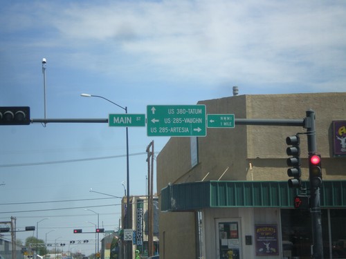 US-380 East at Main St.