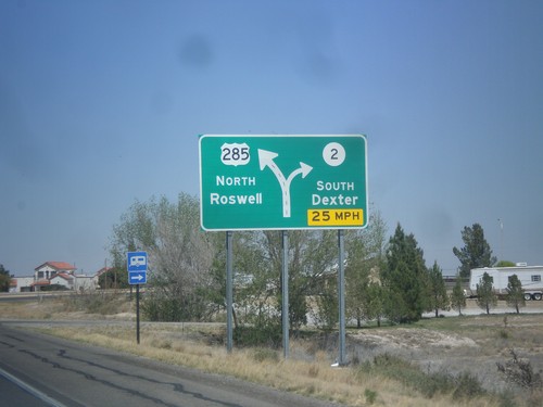 US-285 North at NM-2