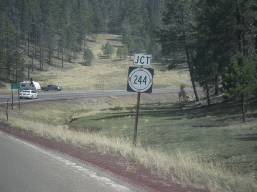 US-82 East Approaching NM-244