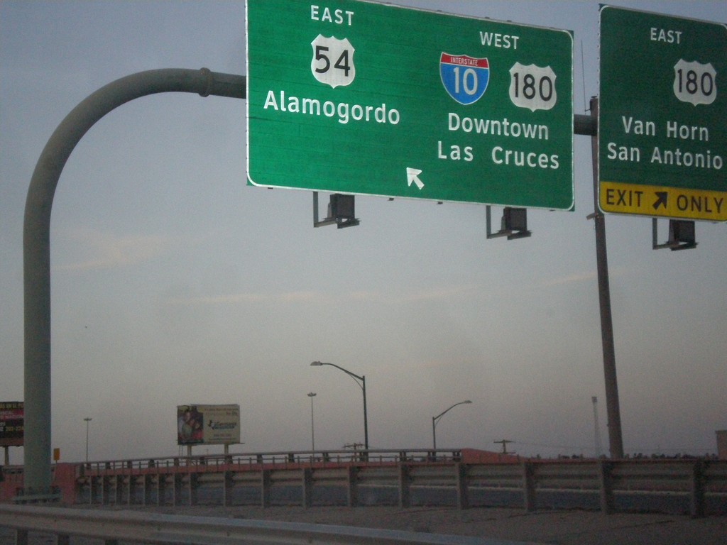 I-110/US-54 North at I-10