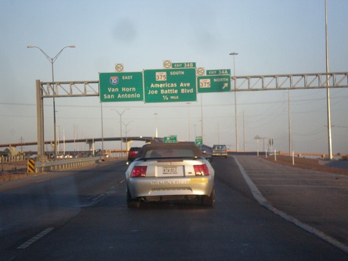 I-10 East - Exits 34A and B