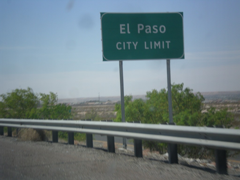 I-10 East - El Paso City Limit