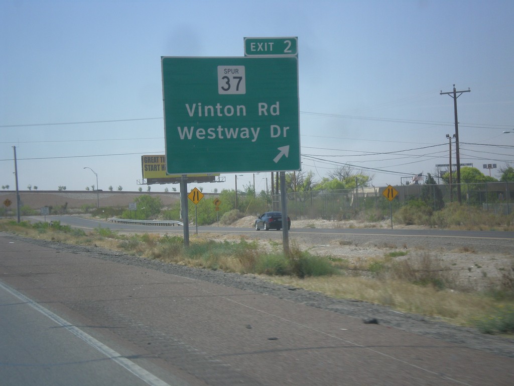 I-10 East - Exit 2