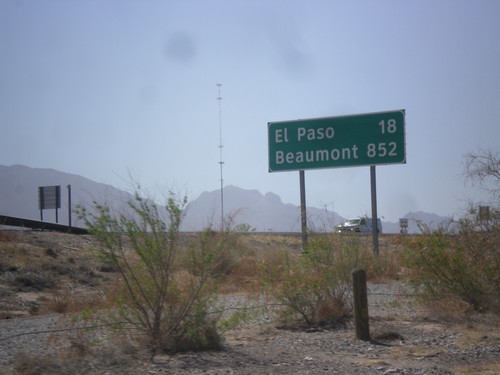 I-10 East - Distance Marker