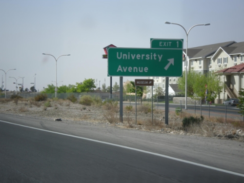 I-25 South - Exit 1