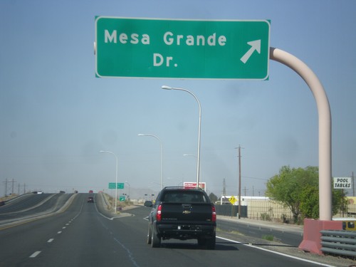 US-70 West - Mesa Grande IC