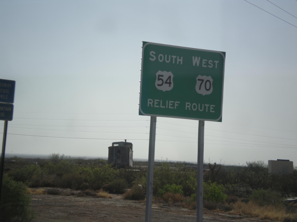 US-70 West/US-54 South - Relief Route