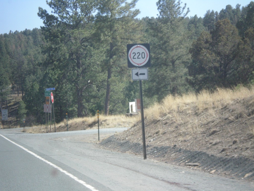 NM-48 South at NM-220