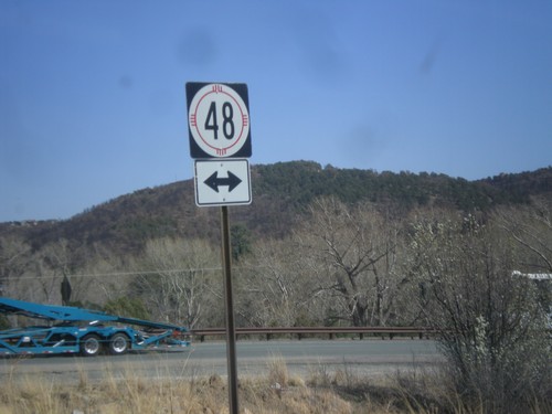 End NM-37 South at NM-48