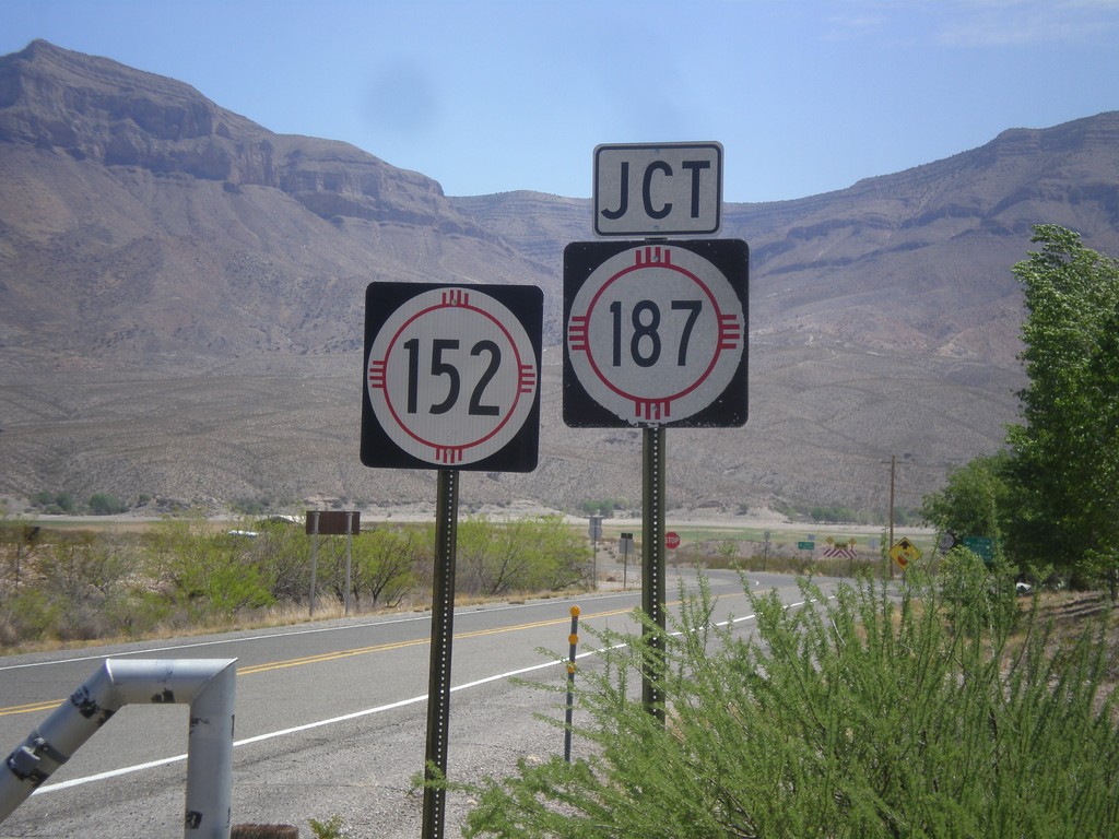 NM-152 East Approaching NM-187