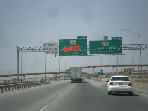 I-10 West - Exits 34 and 32