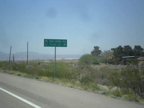 US-62/US-180 West at TX-54