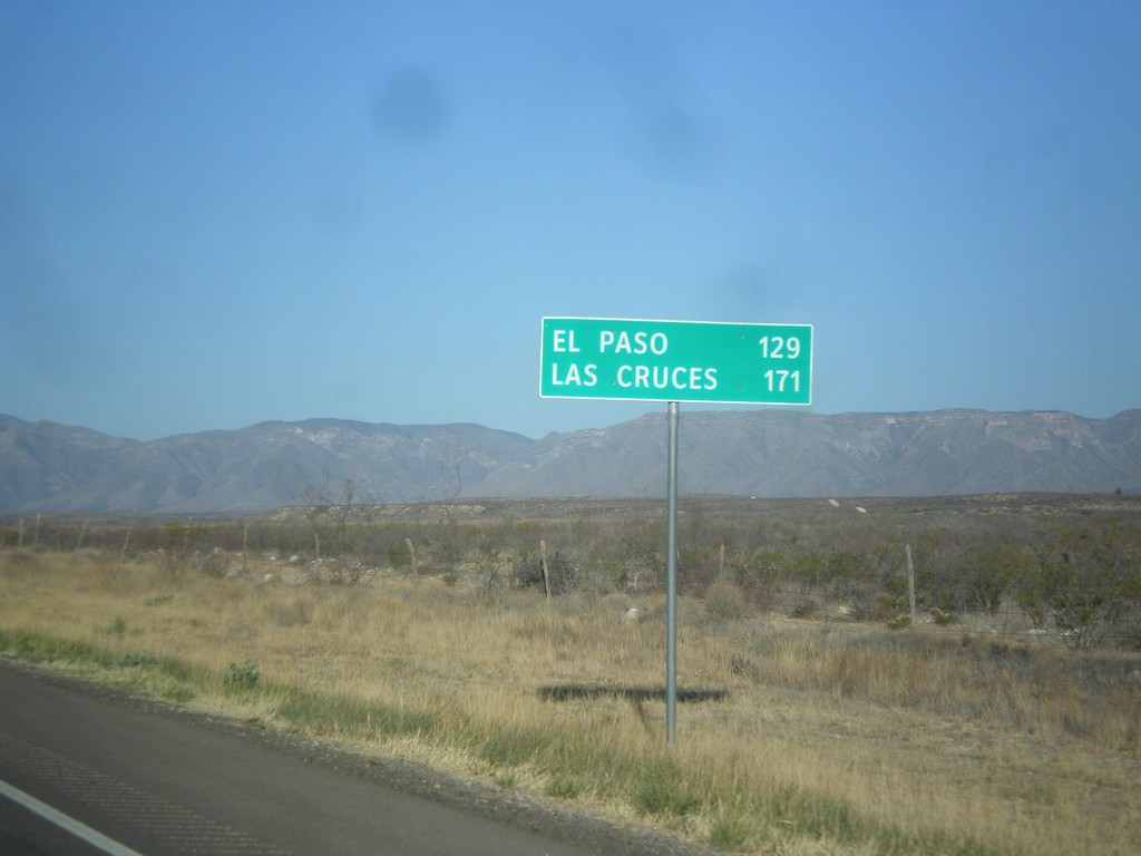 US-62/US-180 West - Distance Marker