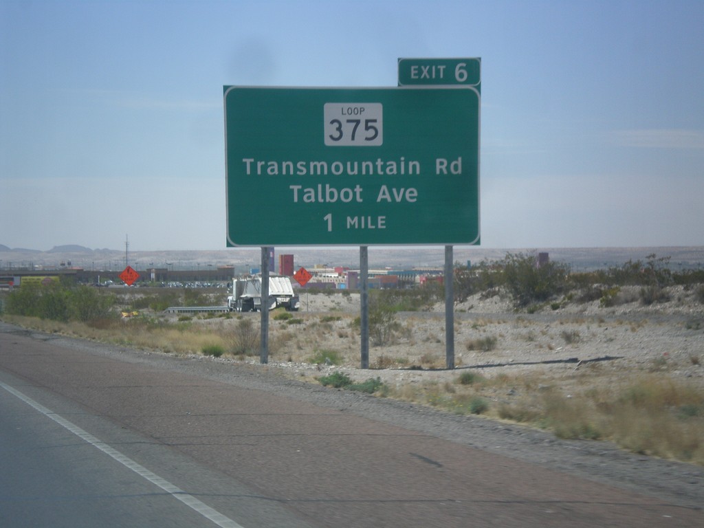 I-10 East Approaching Exit 6