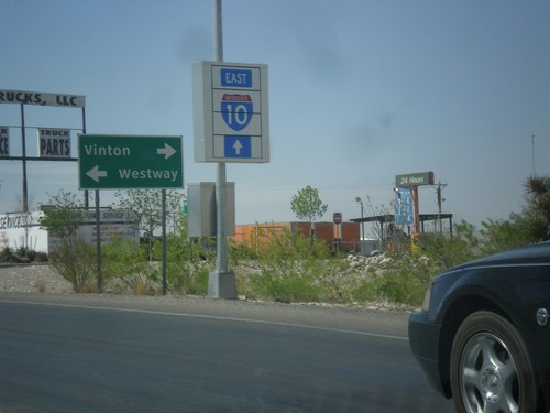 I-10 East at TX-37 Spur