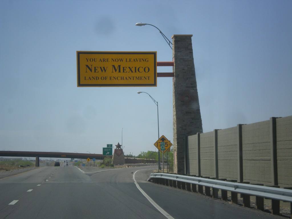 I-10 East - Leaving New Mexico