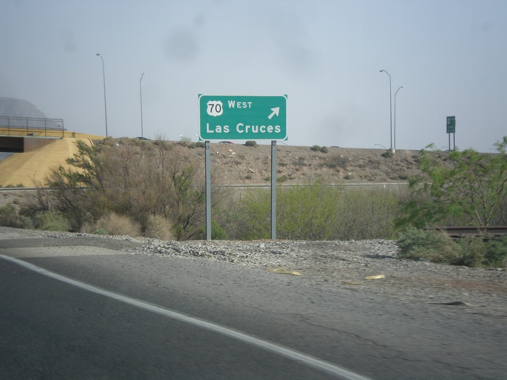 US-70 West/US-54 South at US-70 West