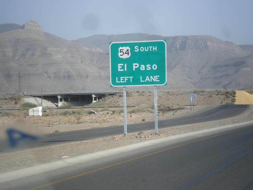 US-54 South/US-70 West - US-70/US-54 Split