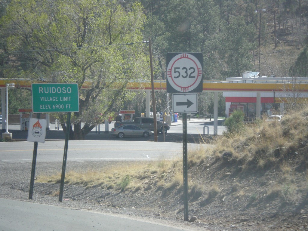 NM-48 South at NM-532