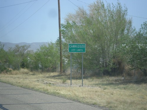 US-380 East - Carrizozo City Limits