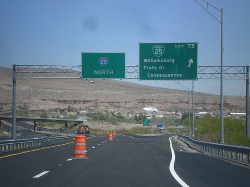 I-25 North - Exit 75