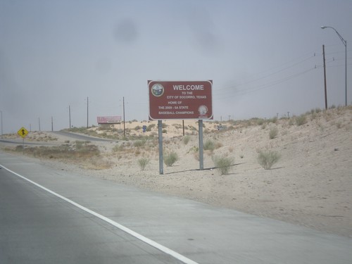 I-10 West - Entering Socorro