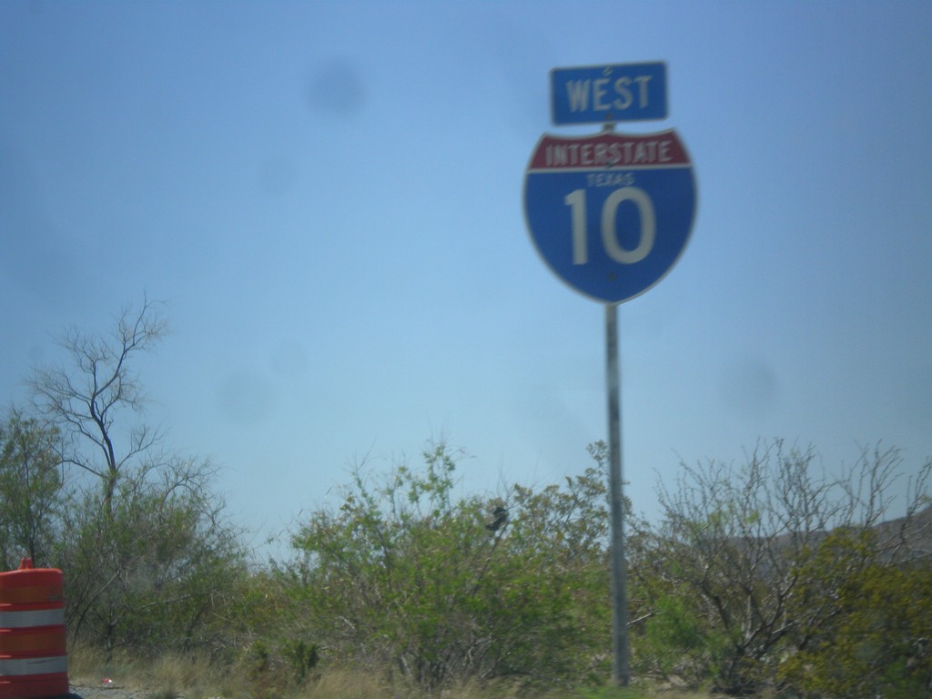 I-10 West - Texas