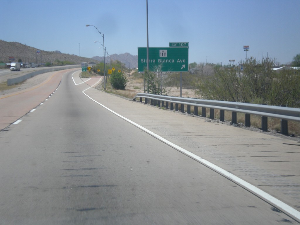 I-10 West - Exit 107