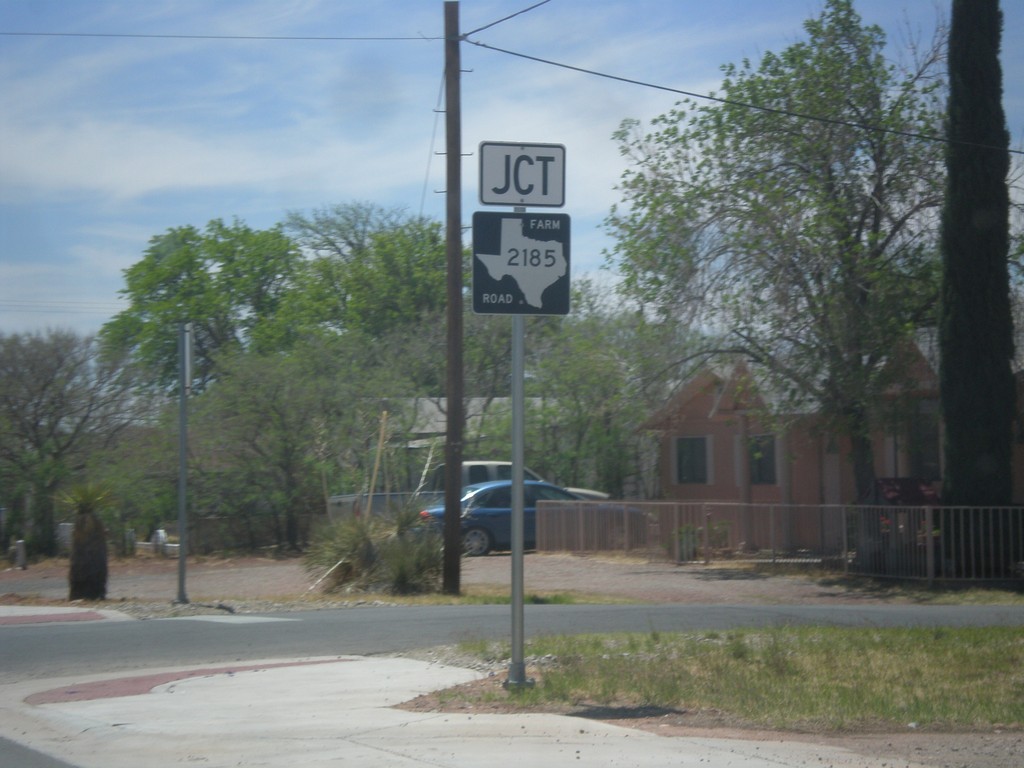 TX-54 South Approaching FM-2185