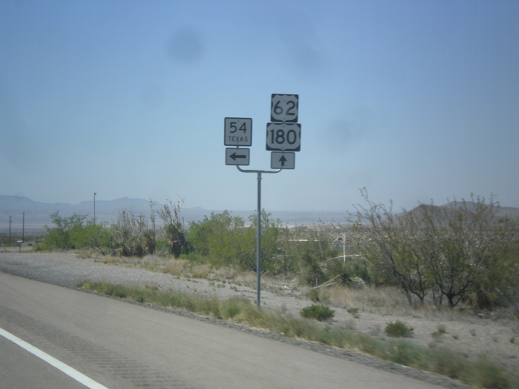 US-180/US-62 West at TX-54