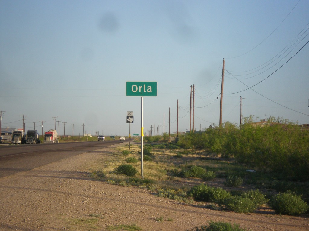 US-285 North - Entering Orla