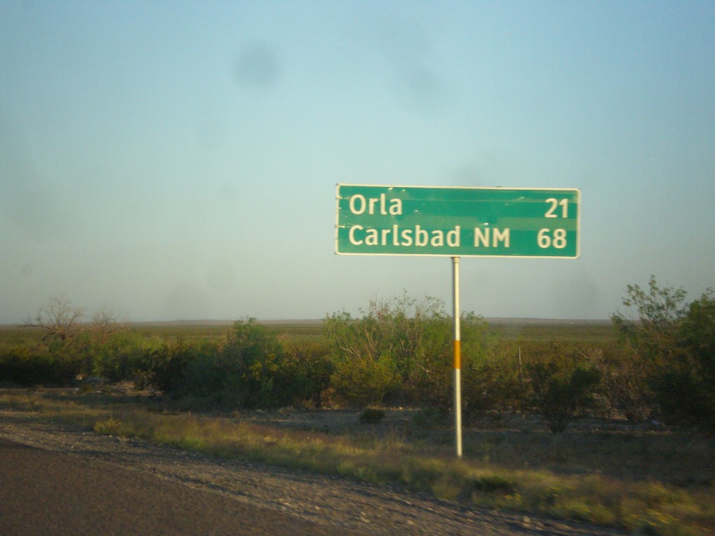 US-285 North - Distance Marker